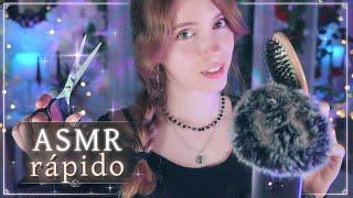 ASMR MAKEUP & HAIRCUT • Stylist Prepares You FAST and AGGRESSIVE  ️【Personal Attention】