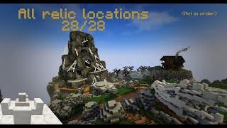 Hypixel skyblock - All relic locations guide