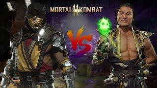 Mortal Kombat 11-Scorpion VS Shang Tsung (Hard) (Memeful Video)