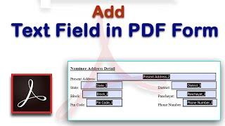 How to Add a Text Field in PDF Form Using Adobe Acrobat Pro-2022