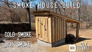 DIY Smoke House FULL Build | Hot and Cold Smoker | Homestead