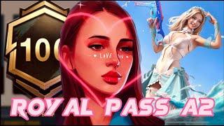 ROYAL PASS A2 КУПИЛА И ПРОКАЧАЛА 100 УРОВНЕЙ В PUBG MOBILE I РОЗЫГРЫШ ПРОКАЧКИ АККАУНТА НА 20 000 UC