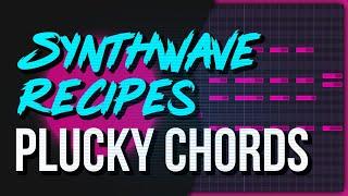 How to make a pluck chords patch (Synthwave sound design and synthesis)