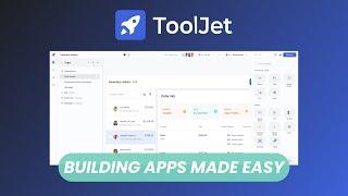 ToolJet: Free Open-source Low-Code App Builder