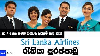 SriLankan Airlines Job Vacancies in Sri Lanka 2022 | Airline vacancies 2022