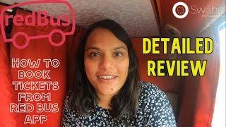 How to book ticket from Red bus application | Explained in Hindi | Full Review