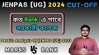 JENPAS(UG)-2024 Cut-Off / Safe Rank For JENPAS / Marks Vs Rank #cutoff #jenpasug2024  #nursingcutoff