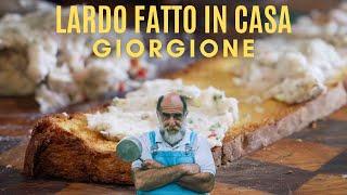 CROSTINO CON LARDO AROMATIZZATO FATTO IN CASA - Le ricette di Giorgione