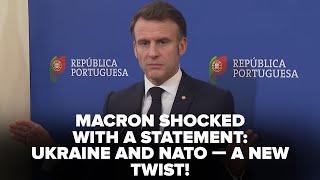 Macron's NEW statement on UKRAINE joining NATO and French troops in Ukraine! — Listen!