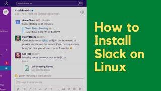 SLACK Installation on Ubuntu Linux