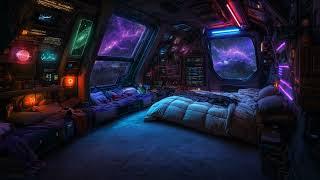 Escaping the Galaxy | Living in Calm Space | Balanced Soothing Space Sounds for Sleep | 10 hours