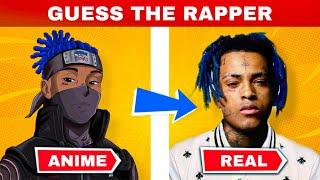 GUESS THE RAPPER BY ANIME VERSION | 2021 RAP QUIZ