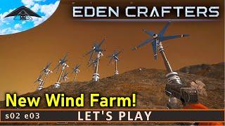 New Wind Farm!  | Eden Crafters s02 e03