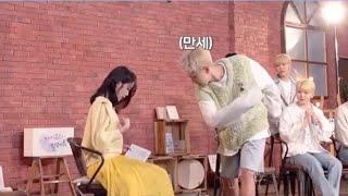 SEVENTEEN's Hoshi protect IU for getting stung by a bee  