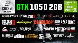 GTX 1050 2GB + i3-10105F Test in 30 Games in 2022