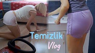 Temizlik vlog | Her yer mis gibi oldu | deep clean with me | ev temizliği vlog asmr