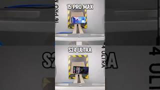 Drop Test iPhone 16 Pro Max vs Galaxy s24 Ultra #iphone16promax #s24ultra #droptest #NexTechie #fyp