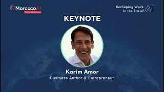 MoroccoAI Conference 2023 - Keynote - Karim Amor