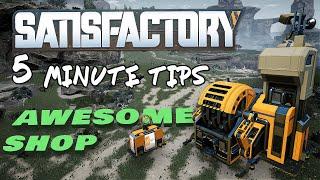 AWESOME Resource Sink Bonus Program | Satisfactory 5 minute tips