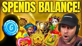 He WON the G-POINTS LEADERBOARD to SPEND MY BALANCE & got some LUCKY WINS!! (Bonus Buys)