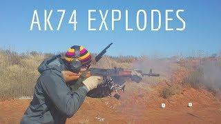 Century Arms AK-74 Blows Up!