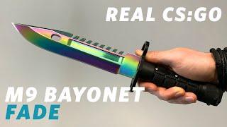 REAL CS:GO KNIVES - M9 BAYONET - Fade - KNIFY