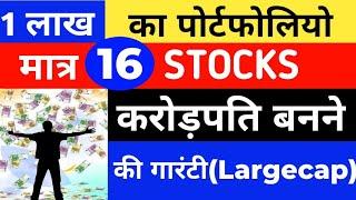 1 Lakh का पोर्टफोलियो | 1 LAKH portfolio for beginners | FREE PORTFOLIO REVIEW