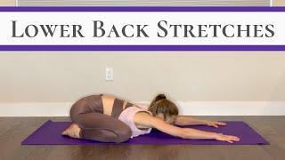Lower Back Stretches - Three Simple Stretches for Lower Back Pain