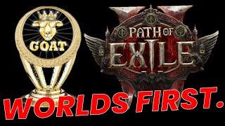 WORLD'S FIRST in Path of Exile 2