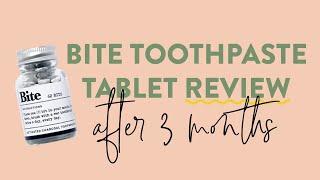 Full Review of Bite Toothpaste Tablets | After 3 Months