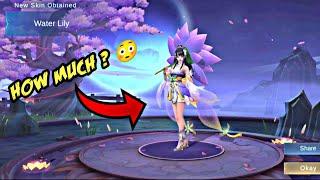 Kagura Annual Starlight How much ?|| Kagura Annual Starlight Water Lily Draw Mobile Legends