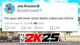 FINALLY the TRUTH ABOUT SHOOTING in NBA 2K25...