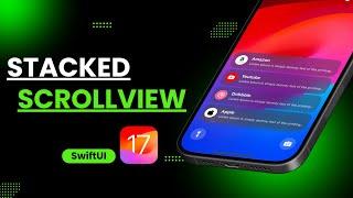 SwiftUI Stacked ScrollView - iOS 17