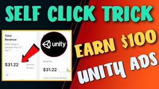 Unity Ads Self Earning | Unity earning trick | Unity Ads High cpm App Unity $30 per day #SuperCPCPRO