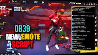 Free Fire Emote Script Hack  Newest Version GG Update || FF/FF Max Emote Menu Script  See By Enemy