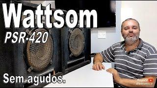 CAIXA SOM WATTSOM PSR-420