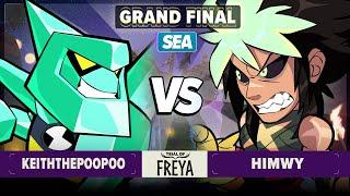 KeithThePooPoo vs Himwy - Grand Final - Trial of Freya - SEA 1v1