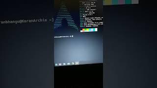 kde with arch Linux  || Arch Linux || I use arch btw