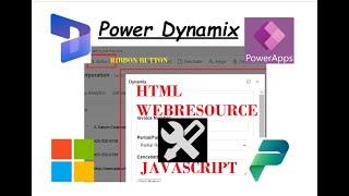 Call HTML WebResource on click of Button in Dynamics 365 | Power App