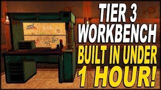 RUST TRIO SURVIVAL - TIER 3 WORKBENCH BUILT IN 1 HOUR OF FRESH WIPE! (Part 1)