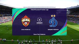 CSKA Moscow vs Dynamo Moscow (15/02/2023) Club Friendlies PES 2021