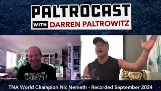 Nic Nemeth On Being TNA World Champion, His Podcast, David Lee Roth & Whether He Will Write A Book