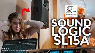 SOUND LOGIC SL15A Powered Speaker "NAPAKA-LAKAS!!!"