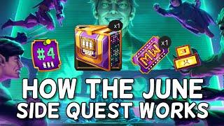 Tickets, Codes and More | How The June Side Quest Works Guide | Marvel Contest of Champions