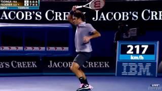 Roger Federer   Top 10 Banana Shots HD