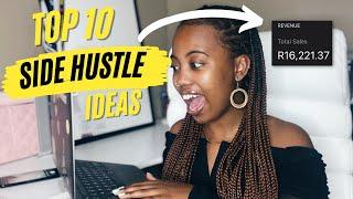 Top 10 Side Hustle Ideas For 2023 | South African Youtuber