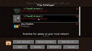 Can not connect TEAM EXTREME Minecraft Server - Must Watch - L2PMcraft