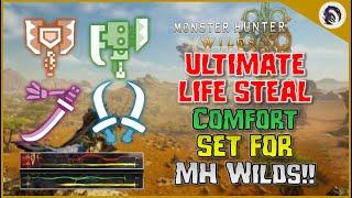 The ULTIMATE COMFORT Set for Monster Hunter Wilds!! [HR40+]