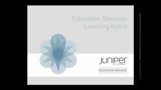 Juniper Learning Byte: Firewall Filter Basics