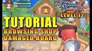 ROX TUTORIAL BROWSING SHOP & DAMAGED MISSION BOARD